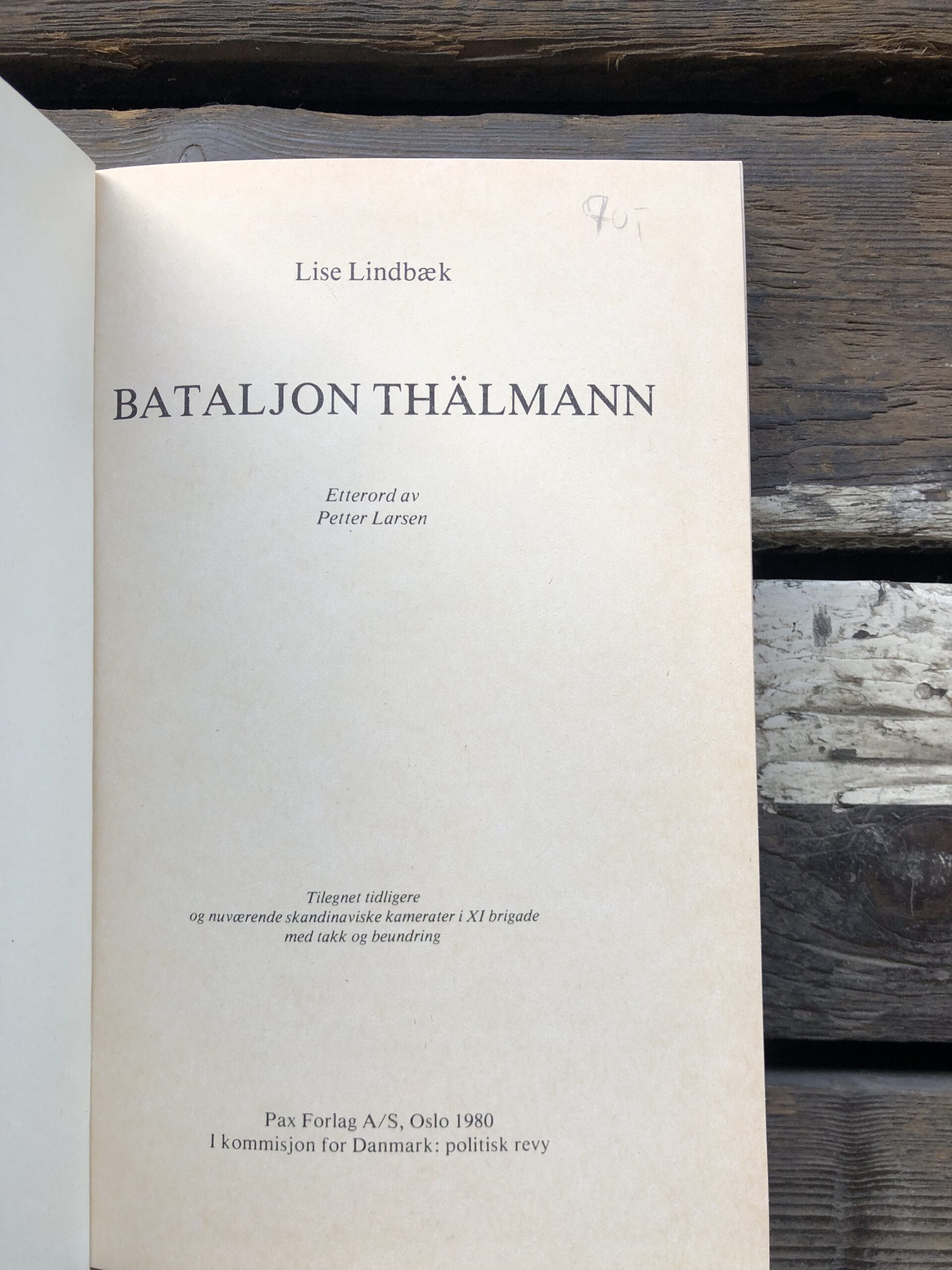Bataljon Thälmann- Lise Lin - Bilde 2