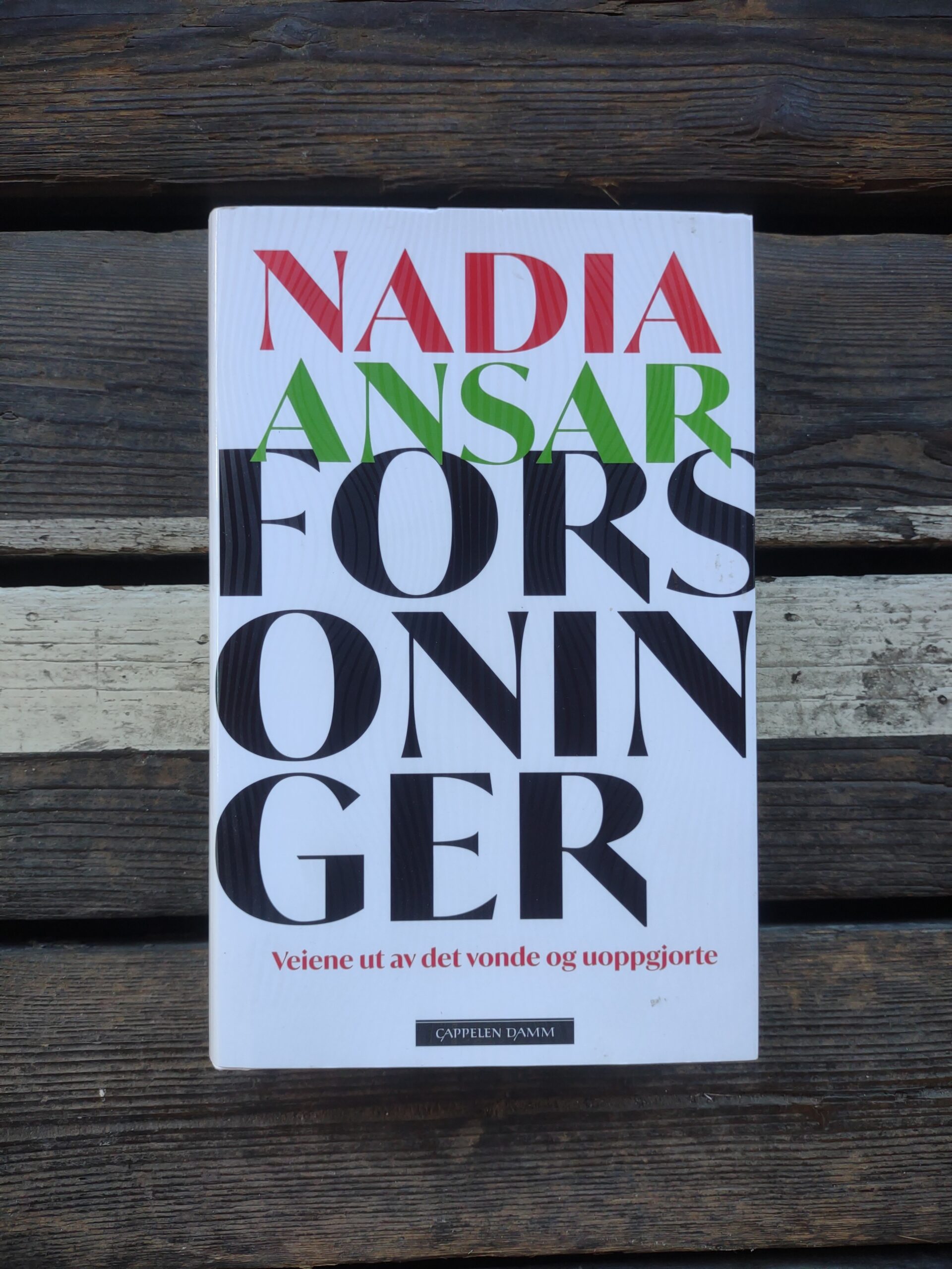Forsoninger (Veiene ut av det vonde og uoppgjorte) - Nadia Ansar